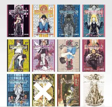 제일복권 데스노트 F상 클리어 포스터 11종 세미컴플리트