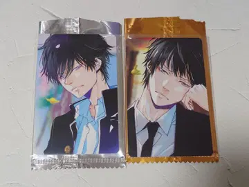 아마노 아키라 전시회 셀카풍 트레이딩 카드 히바리 쿄야 세트