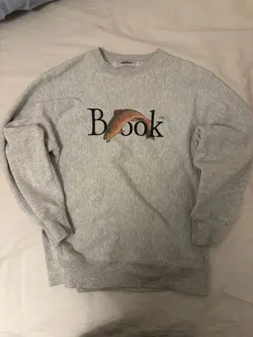 brook 맨투맨 그레이 L