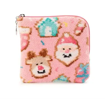 페일러 크리스마스 쿠키 스퀘어 파우치 L자 파우치