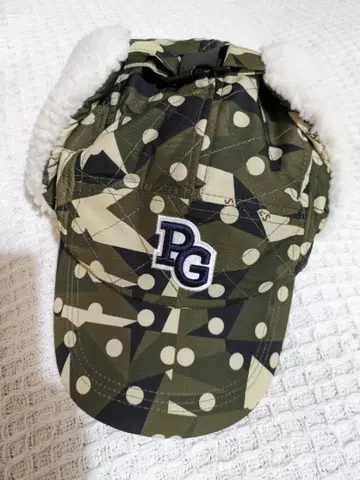 PG 카모 패턴 캡