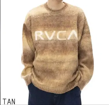 RVCA 루카 니트 스웨터 남성용 여성용 XL 새상품급