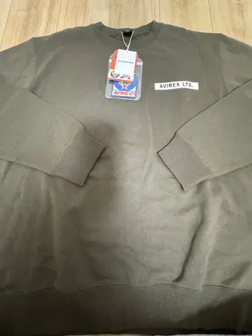 AVIREX LTD. XL 올리브 맨투맨