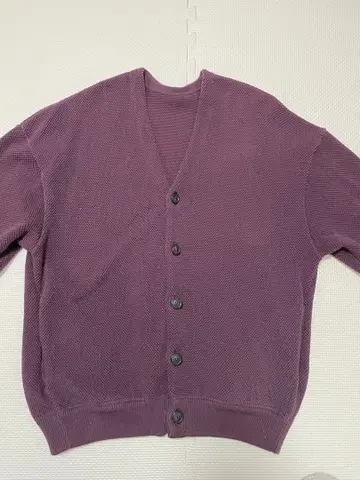 crepuscule 크렙스큐어 퍼플 가디건