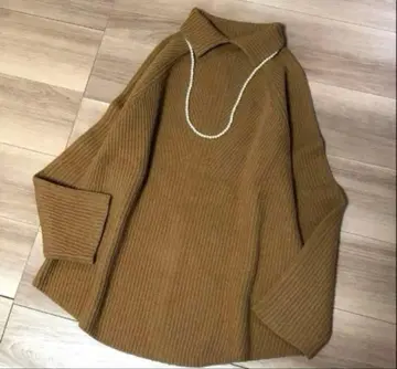 새상품급 띠어리 22AW MOVINGLINE 풀오버 니트 M