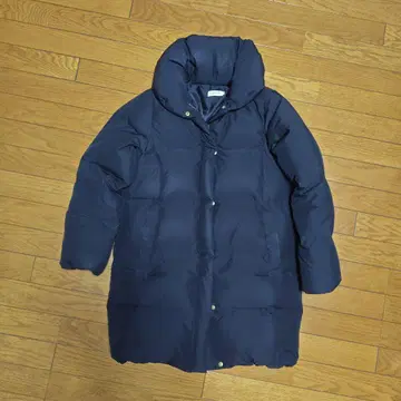 LEPSIM 다운 코트 블랙