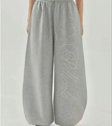 perllicule 페리큐르 스톤 데코 스웨트 팬츠