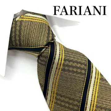 [ 새상품급 ] FARIANI 스트라이프 넥타이, 빈티지 수트 구제 의류