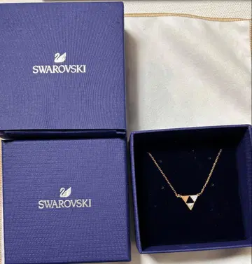 [ 미사용 새상품 ] SWAROVSKI 스와로브스키 목걸이 히로이즈무