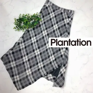 플랜테이션 체크 어시멘틀리 스커트