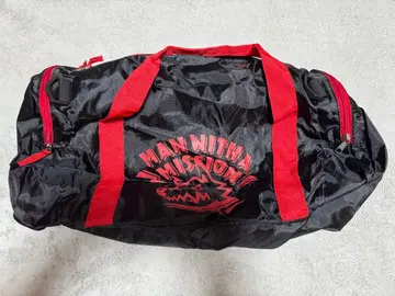 MAN WITH A MISSION 포켓터블 보스턴 백