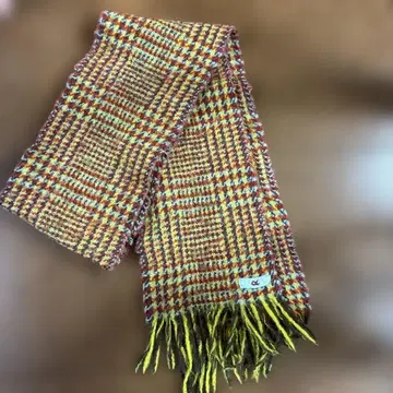 45rpm 체크 무늬 머플러