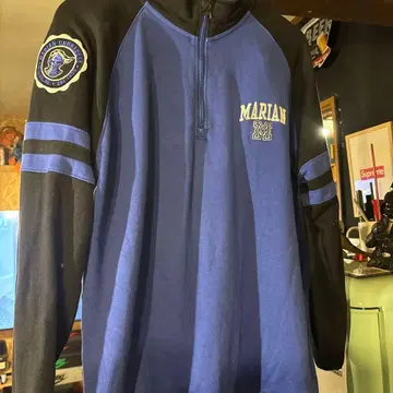 champion MARIAN 파랑 블랙 지퍼 트레이닝복