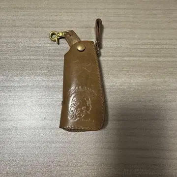 BROWN BROWN 키케이스 가죽 브라운