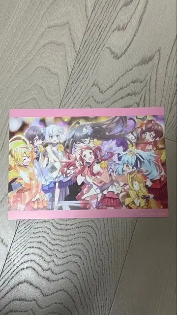 좀비랜드 사가 입장객 혜택 극중 라스트 컷 A5 사이즈 비주얼 보드