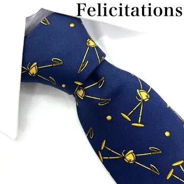 [ 새상품급 ] Felicitations 스포츠 넥타이 일점 빈티지