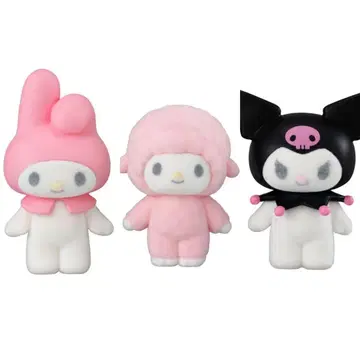 Netflix 마이멜로디 & 쿠로미 플로키 피규어 3종 세트