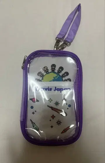 TravisJapan 파우치 아크릴 스탠드 케이스