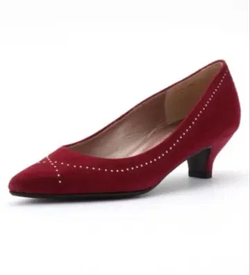 긴자 카네마츠 스웨이드 펌프스