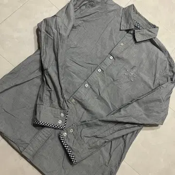 HYDROGEN 그레이 긴팔 셔츠 XXL