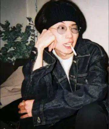 KAIKO 블랙 헤어밴드 리브 편직