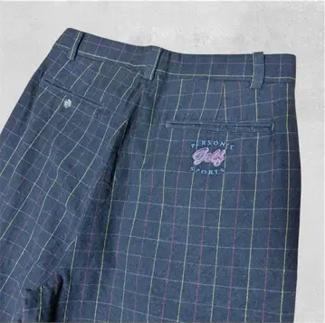 90s 00s PERSON'S SPORTS 체크 스트라이프 팬츠