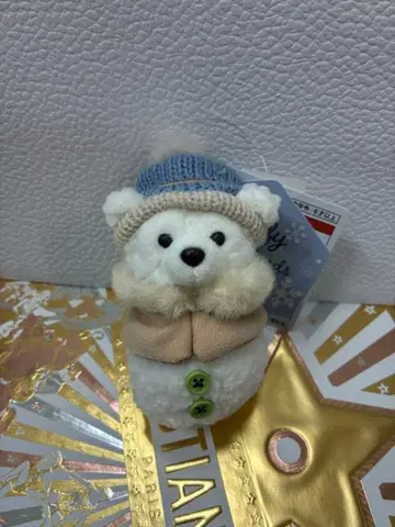 더피 눈사람 봉제 인형 참 시크릿 오브 스노위 데이 4번