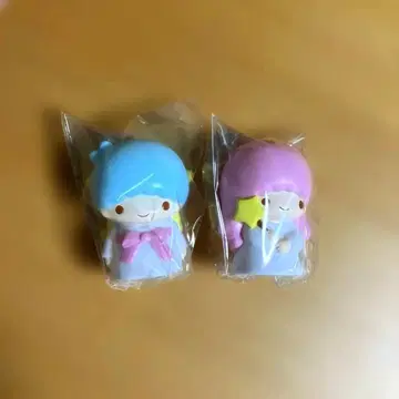 시크릿 소프트 비닐 마스코트 리틀트윈스타 키키라라 피규어 세트