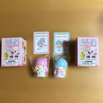 시크릿 소프트 비닐 마스코트 리틀트윈스타 키키라라 피규어 세트