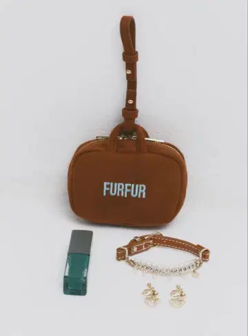 FURFUR 브라운 미니백