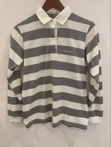 몽벨 보더 무늬 피케 셔츠 M