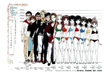 Wake Up, Girls! 1기 2기 설정 자료 313장