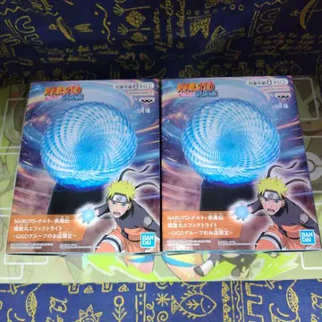 미개봉 NARUTO 돌풍전 GiGO 한정판 나선형 이펙트 라이트 x 2