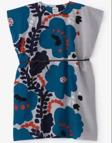 SOU SOU 모슬린 직사각형 옷 미사용 새상품 (열정)