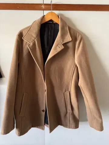 베이지 체스터 코트 LL 사이즈