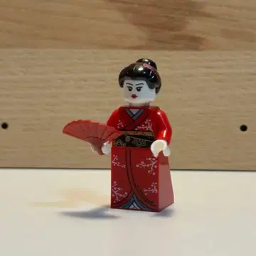 레고 미니 피규어 기모노 시리즈 4 게이샤 정품 미니 피규어 기모노 걸