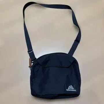 GREGORY 토스티 숄더백 블랙