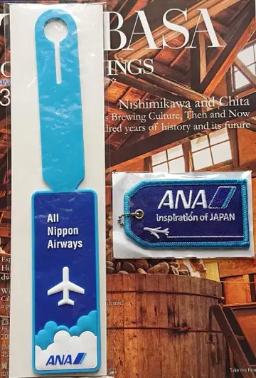 ANA 오리지널 네임택 & 플라이트 택