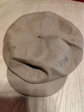 피그벨 PHIGVEL 베이지 헌팅 캡