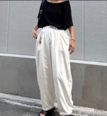 Eongul Double Design Nylon Pant