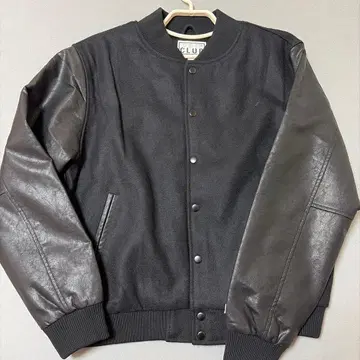 PRO CLUB 바시티 자켓 블랙