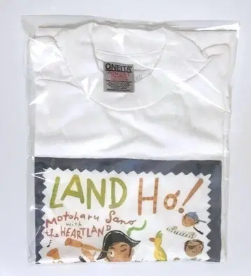 사노 모토하루 [ LAND HO! T셔츠 ] 당시 물품