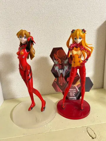 아스카 랑그레이 피규어 2체 세트