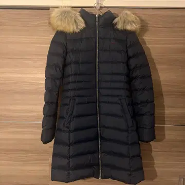 TOMMY HILFIGER 퍼 롱 다운
