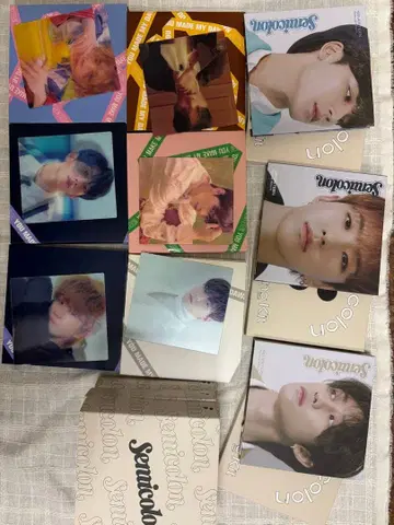 SEVENTEEN CD 포토 카드 세트 9장 세트