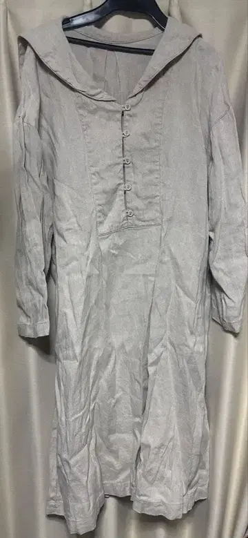 nest robe 네스트로브 린넨 세일러 원피스 아이보리