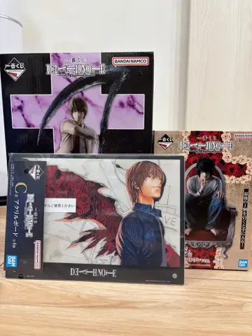 제일복권 데스노트 야가미 라이토 L 피규어 라스트 원상