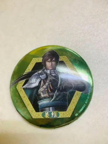 진 삼국무쌍 8 트레이딩 메탈 캔뱃지 강유