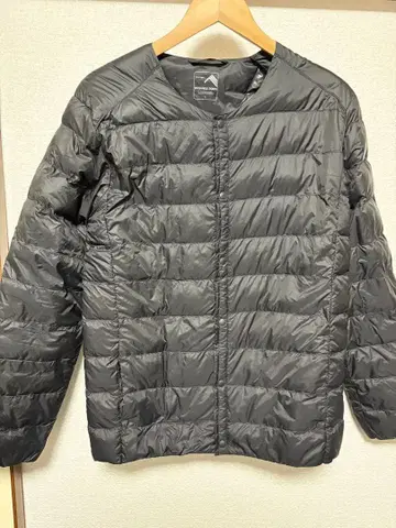 워크맨 워셔블 다운 자켓 L 블랙