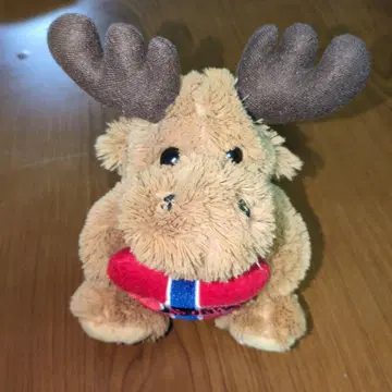 루돌프 봉제 인형 I LOVE NORWAY